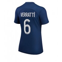 Paris Saint-Germain Marco Verratti #6 Fußballbekleidung Heimtrikot Damen 2022-23 Kurzarm